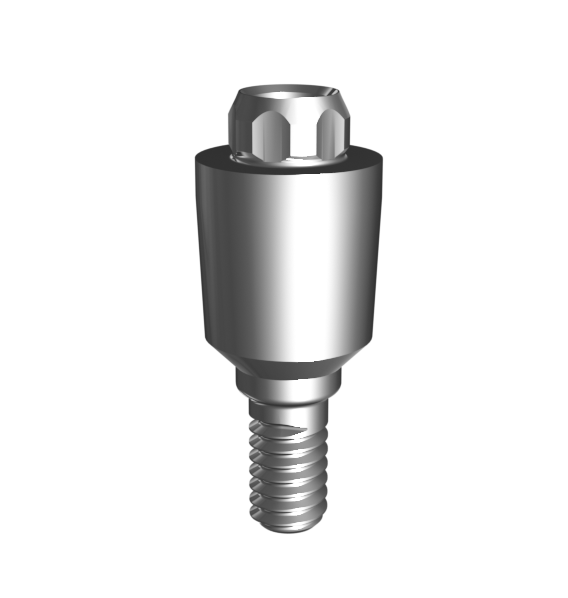 Динамический абатмент-мультиюнит прямой (совместимо с DAS), совместим с шестигранным соединением SP (4.0 мм)