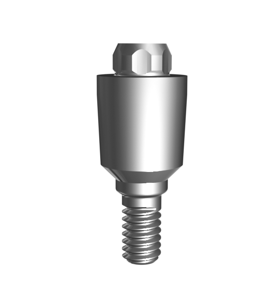 Динамический абатмент-мультиюнит прямой (совместимо с DAS), совместим с шестигранным соединением SP (4.0 мм)