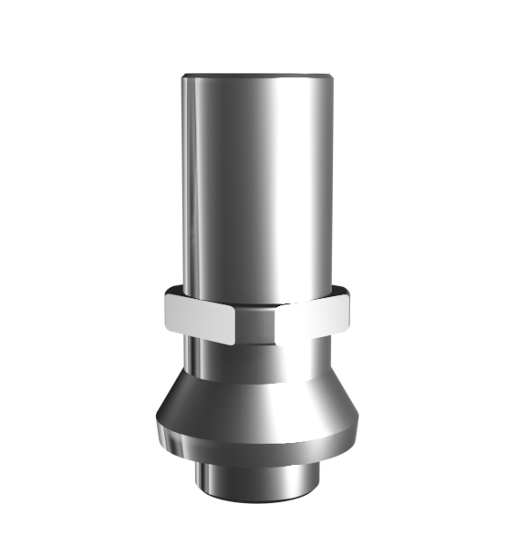 Абатмент временный (мостовидный), совместим со Straumann SynOcta RN, с винтом